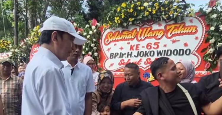 Prabowo Ucapkan Ulang Tahun Ke 65 Ke Jokowi