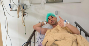 Raffi Ahmad Jalani Operasi  Unggah Foto Terbaring Di Rumah Sakit
