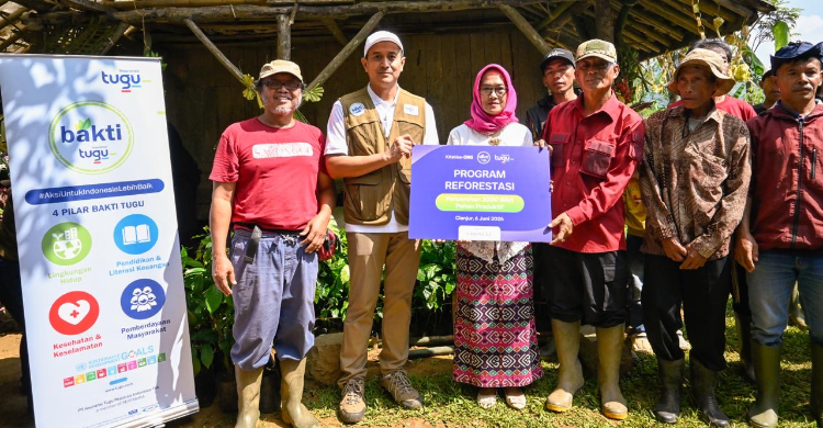 Tugu Insurance Rayakan Panen Raya Hutan Adopsi Pendapatan Petani Naik