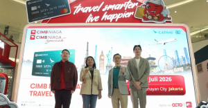 CIMB Niaga Tebar Promo Traveling Murah   Hemat di Cathay Travel Fair 2026