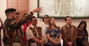 Dubes Lilla Karsay Rayakan Persahabatan Sambil Pamitan Di Acara Pameran Tekstil