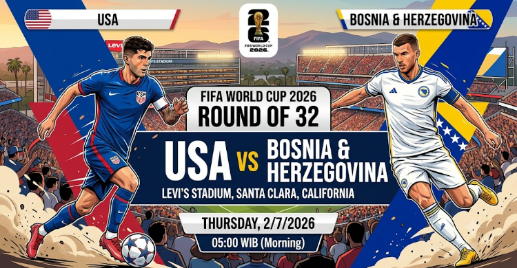 Piala Dunia 2026 AS Vs Bosnia Herzegovina  Tuan Rumah Punya Rekor Buruk Lawan Tim Eropa