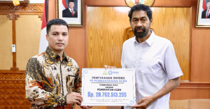 Tertinggi Dalam 3 Tahun  PEMA Setor Dividen Rp 28 76 Miliar Ke Pemerintah Aceh