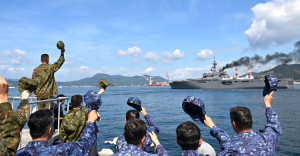 JS Kunisaki On The Way  Bawa Heli Chinook Jepang Tangani Karhutla Kalimantan