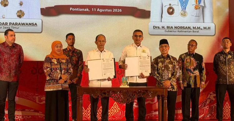 Kadin Kalbar Jatim Teken MoU Fokus Perkuat UMKM dan Investasi