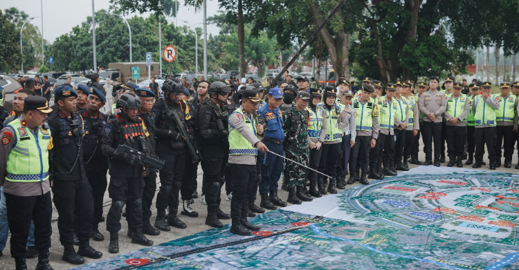 Melalui Simulasi Taktis TFG Polres Bogor   Polda Jabar Petakan Strategi Pengamanan ASEAN Cup 2026