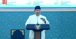Prabowo Terima KTA NU  Berlaku Seumur Hidup  Ini Kehormatan Besar Bagi Saya