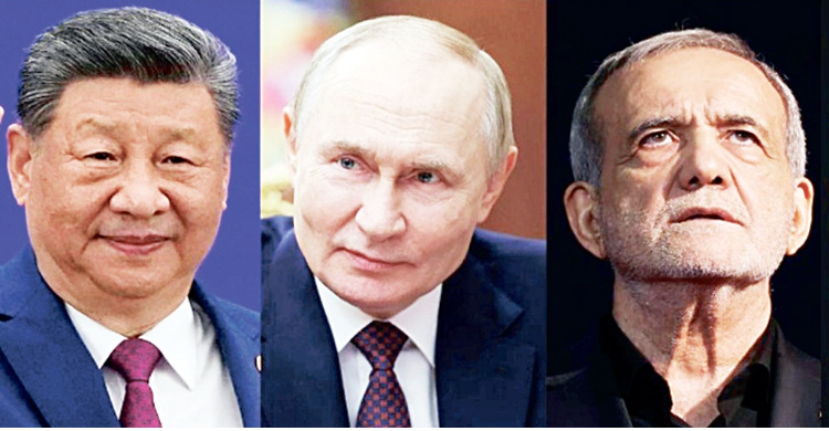 Rapatkan Barisan Di KTT SCO Bishkek Putin Jinping Pezeshkian Siap Lawan Dominasi Barat