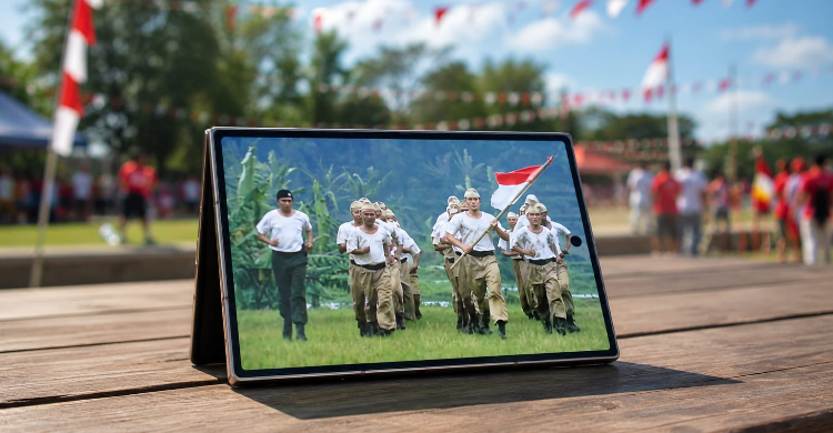 Semangat Kemerdekaan Samsung Hadirkan Galaxy Z Fold8 Abadikan Momen Spesial